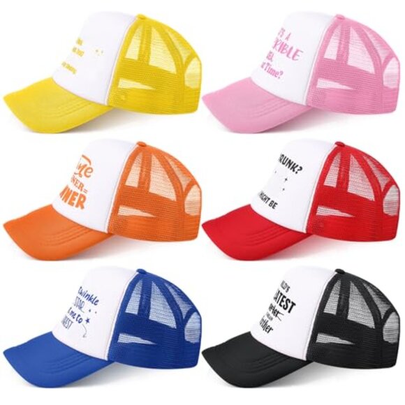Funny Joke Trucker Hats Baseball Caps Adjustable Retro Y2K Gag Gift main image 5